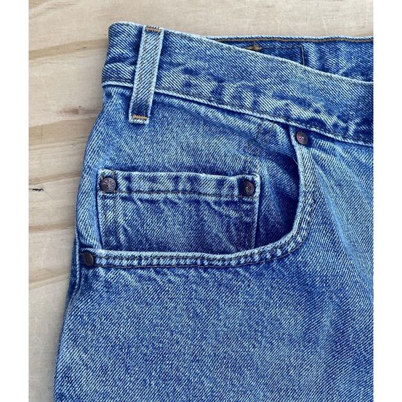 Vintage Vtg. Levis 513 Loose Fit‎ Straight Leg Jeans Men's Blue Sz. 50x30 - Picture 3 of 12